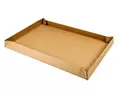 Coiffe carton simple cannelure pour demi-caisse 30 x 20 x 3,5 cm | OD1001-M | Bulteau Systems