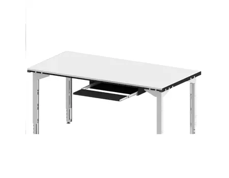 Support clavier/souris sur glissières sous table | SPCLSOU | Bulteau Systems