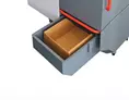 Matelasseur de carton sur roulette préparé pour système d'extraction | BRO2PRE | Bulteau Systems