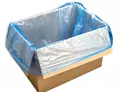 Sac de fond de caisse bleu 12µ 42 x 50 cm | SACFC01B-M | Bulteau Systems