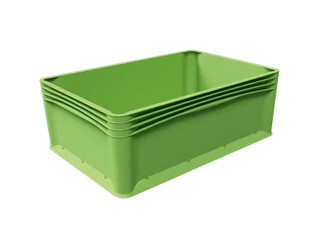 Bac gerbable recyclé norme Europe 600 x 400 x 320 mm | BPE008 | Bulteau Systems