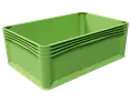 Bac gerbable recyclé norme Europe 600 x 400 x 320 mm | BPE008 | Bulteau Systems
