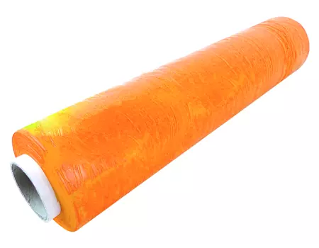 Film étirable manuel opaque orange 17µ 450 mm x 300 M | FMAN06-L | Bulteau Systems