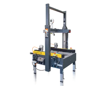 Fermeuse de caisses multiformats semi-automatique SIAT R5T-S | MUL145-1NASTRO | Bulteau Systems