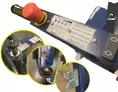 Robot de banderolage manuel WRAPMAN à frein mécanique hauteur de palette 2000mm | WRAPFM20 | Bulteau Systems