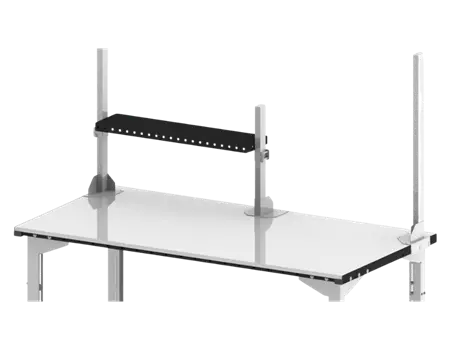 Demi-étagère profondeur 20 cm pour table 120 x 90 cm | ETDEMI200-12 | Bulteau Systems