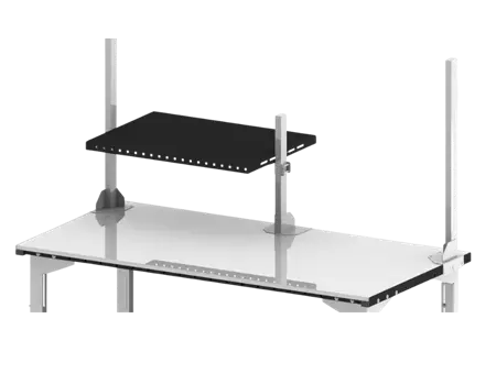 Demi-étagère profondeur 60 cm pour table 130 x 90 cm | ETDEMI600-13 | Bulteau Systems