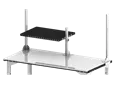 Demi-étagère profondeur 60 cm pour table 180 x 90 cm | ETDEMI600-18 | Bulteau Systems