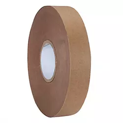 Bande papier brune enduite caoutchouc naturel 100gr/m2 pour banderoleuse de table 30 mm x 600 M ultrason