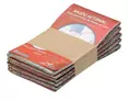 Bande papier brune enduite caoutchouc naturel 100gr/m2 pour banderoleuse de table 30 mm x 600 M ultrason | PB30ECO-M | Bulteau Systems