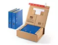 Boîte postale montage manuel avec renfort pour produits fragiles 23 x 16,6 x 9 cm havane | OD0535-M | Bulteau Systems