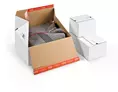 Caisse carton fond automatique aller-retour 18,4 x 14,9 x 12,7 cm | OD0628-M | Bulteau Systems