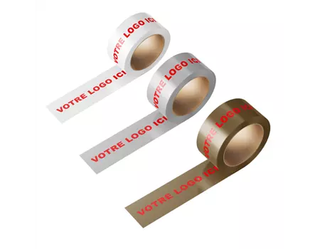 Ruban adhésif personnalisable polypropylène 50 mm x 100 M | RAC50TE | Bulteau Systems