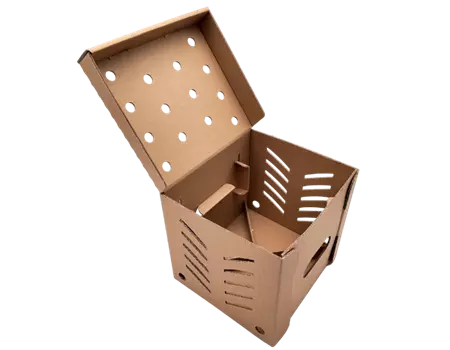 Bioseau carton réutilisable anti-odeur 7 Litres | BIOBOC7 | Bulteau Systems