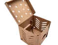 Bioseau carton réutilisable anti-odeur 7 Litres | BIOBOC7 | Bulteau Systems