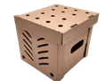 Bioseau carton réutilisable anti-odeur 7 Litres | BIOBOC7 | Bulteau Systems