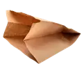 Sac papier kraft 2 soufflets brun 23 x 24 cm 70g/m² pour biodéchets et collecte alimentaire | SACK2S11-M | Bulteau Systems