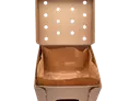 Sac papier kraft 2 soufflets brun 23 x 24 cm 70g/m² pour biodéchets et collecte alimentaire | SACK2S11-M | Bulteau Systems