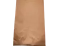 Sac papier kraft 2 soufflets brun 23 x 38 cm 70g/m² pour biodéchets et collecte alimentaire | SACK2S12-M | Bulteau Systems