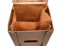 Sac papier kraft 2 soufflets brun 23 x 38 cm 70g/m² pour biodéchets et collecte alimentaire | SACK2S12-M | Bulteau Systems