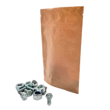 Sachet kraft Doypack sans fenêtre 11 x 18,5  x 2,6 cm