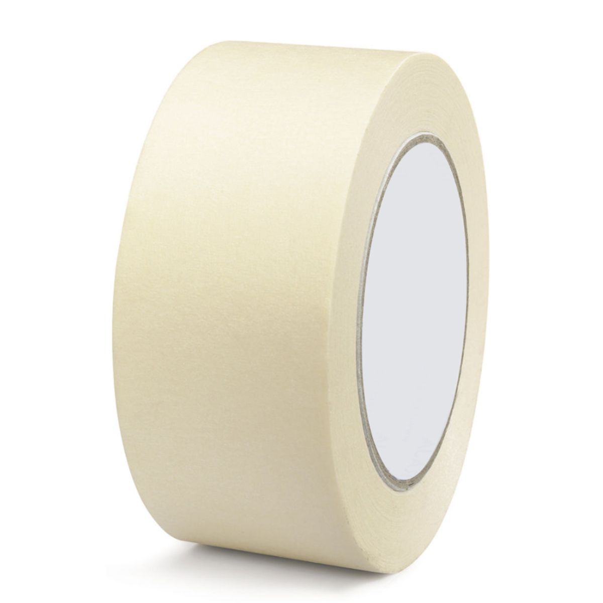 Ruban papier adhesif de masquage caoutchouc naturel 50mmx50M blanc creme