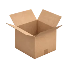 Caisse carton américaine 40 x 30 x 30 cm simple cannelure
