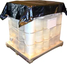 Coiffe PEHD Opaque Noire 800 dossé x 2000 mm – Épaisseur 16 µm (Liasse de 50)
