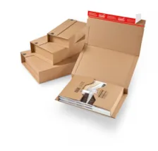 Etui d'expédition flexible avec rabats intérieurs 45,5 x 32 x 7 cm
