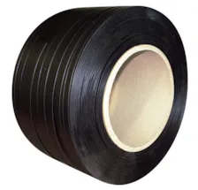Feuillard polypropylène noir 11,1mm x 0,51mm x 3200M diamètre intérieur 406mm