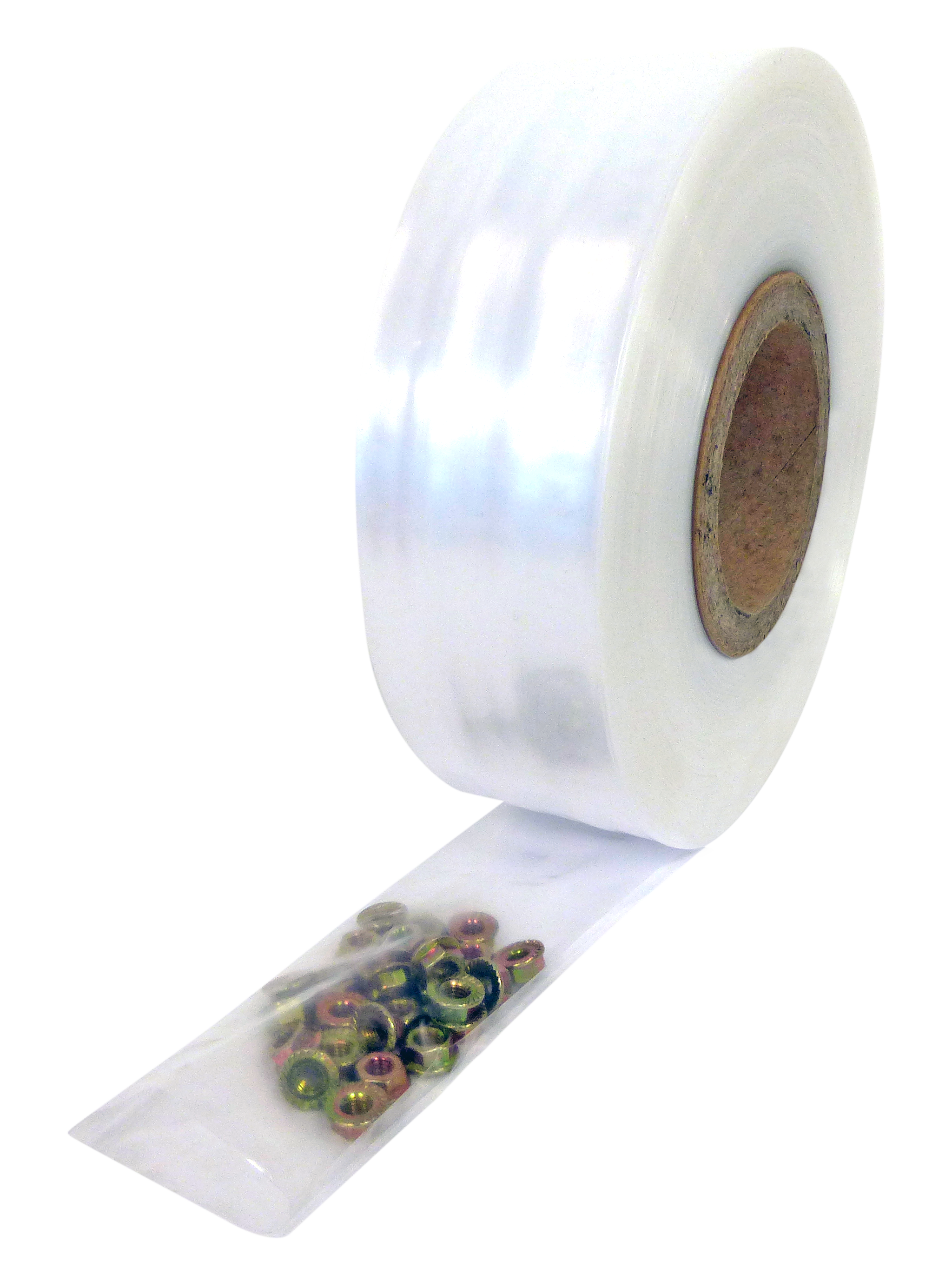 Gaine plastique transparente 100 µ 100 mm x 269 M
