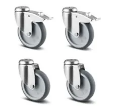 Lot de 4 roulettes pivotantes pour table