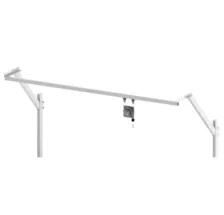 Rail et équilibreur de charge pour tables de travail de longueur 200 cm