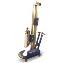 Robot de banderolage manuel WRAPMAN à frein mécanique hauteur de palette 2400mm