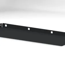 Tablette pour fond perforé porte outils
